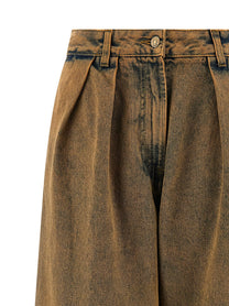 Alanui Den Wideleg Jeans Brown