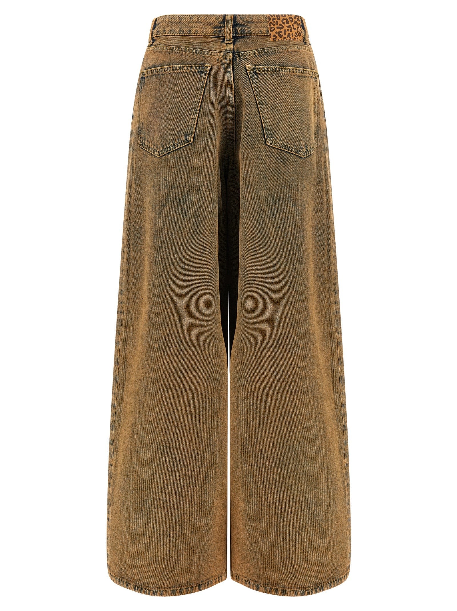 Alanui Den Wideleg Jeans Brown