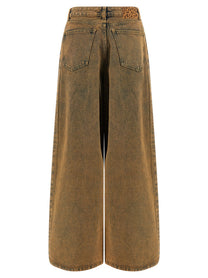 Alanui Den Wideleg Jeans Brown
