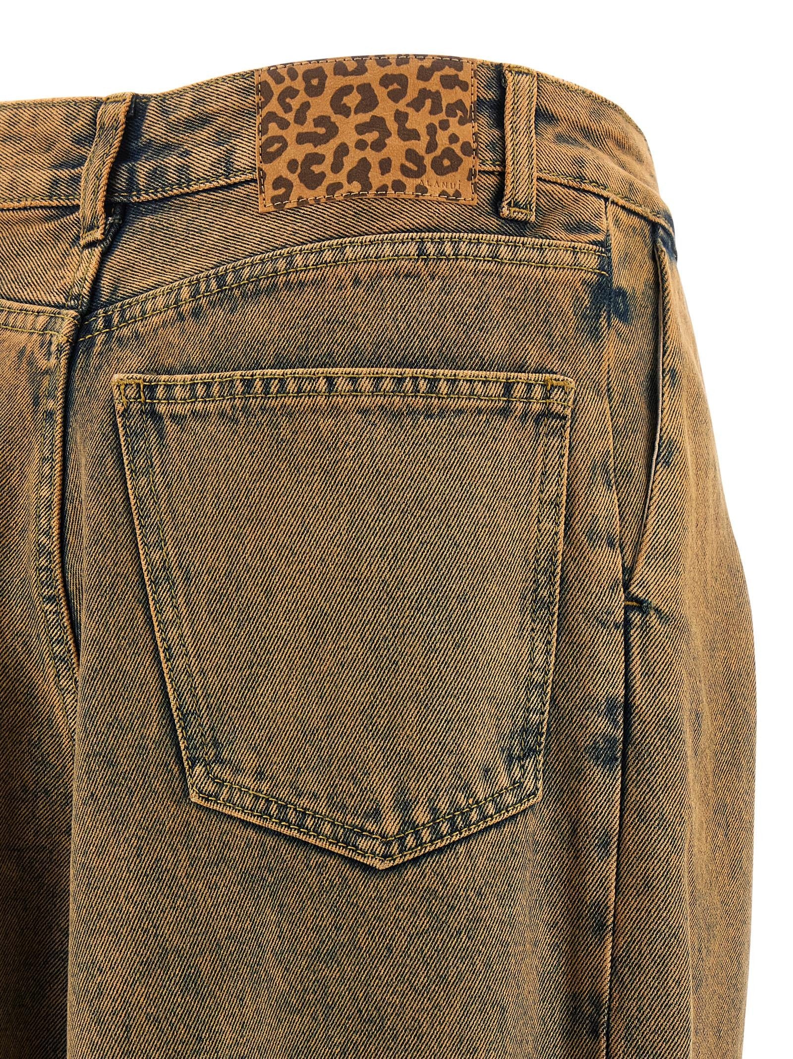 Alanui Den Wideleg Jeans Brown