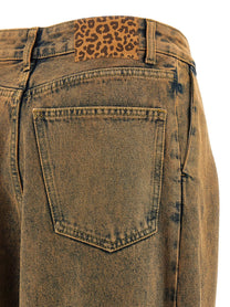 Alanui Den Wideleg Jeans Brown