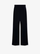 The Row Women's Dender Wool Trousers Blue, view 2