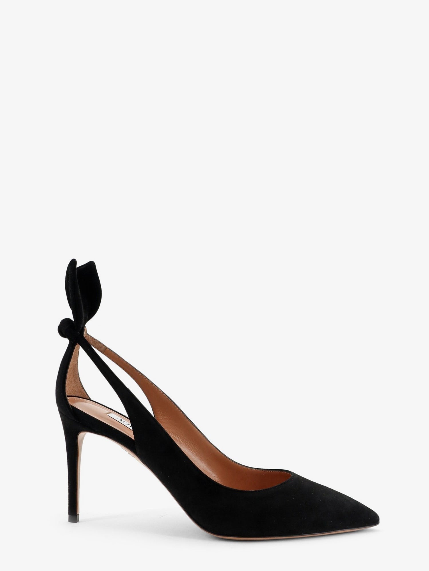 Aquazzura Women's Deneuve Suede Pumps Black