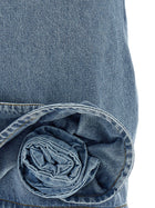 Magda Butrym Denim Dress Dress Blue, view 4