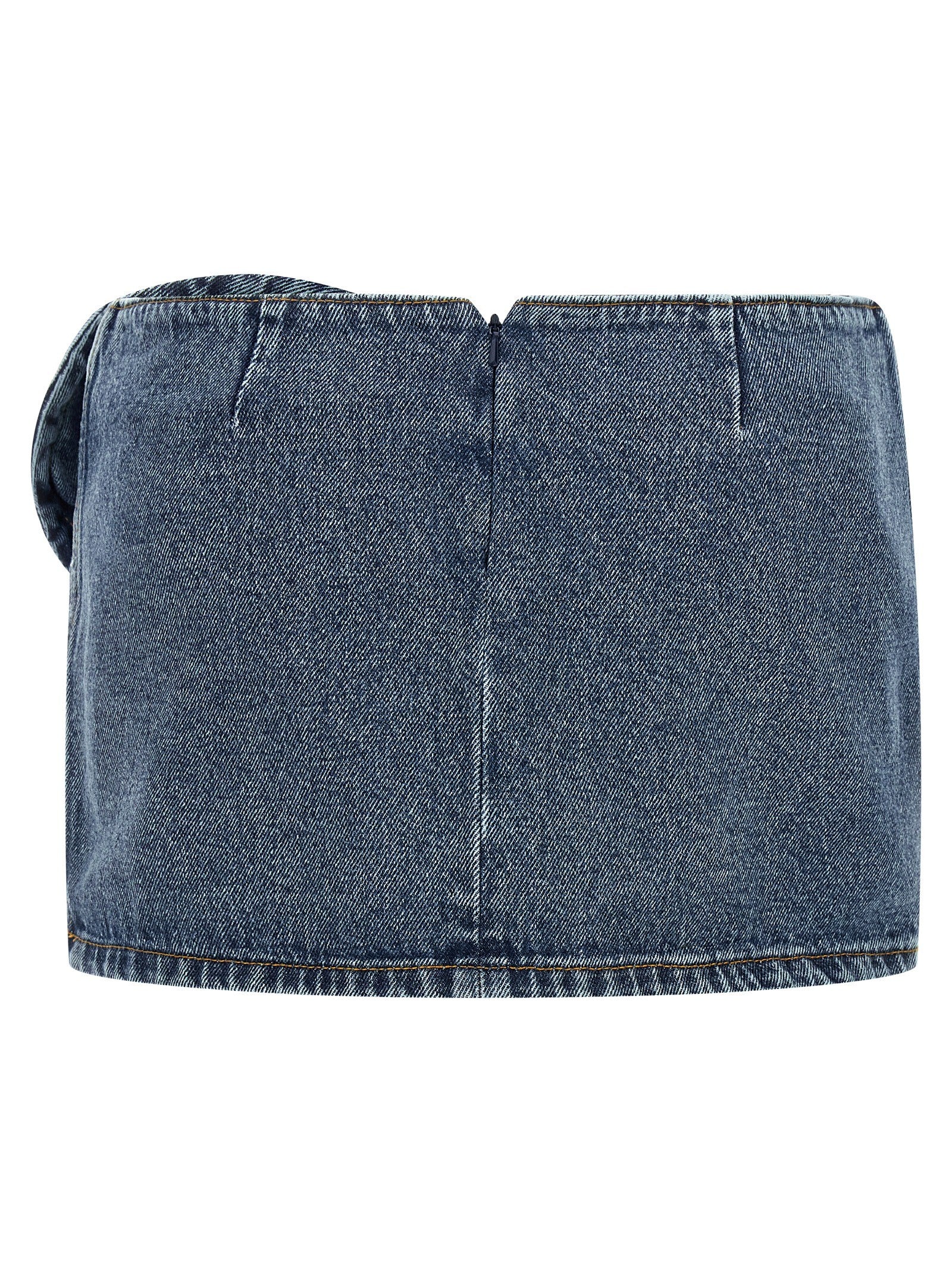 Magda Butrym Denim Skirt Skirt Blue