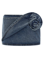 Magda Butrym Denim Skirt Skirt Blue