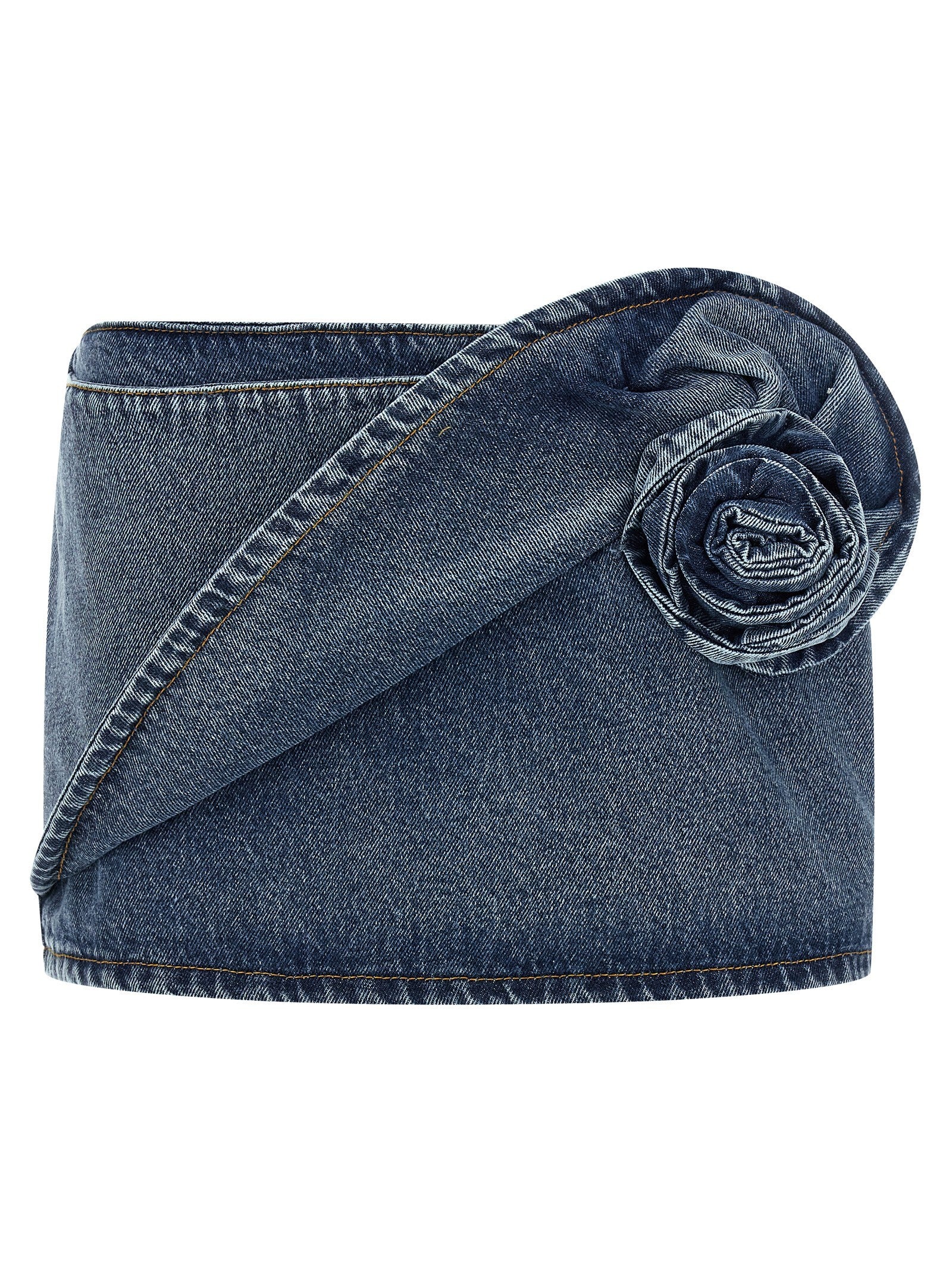 Magda Butrym Denim Skirt Skirt Blue