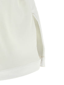 Fabiana Filippi Denim and Knit Vest White