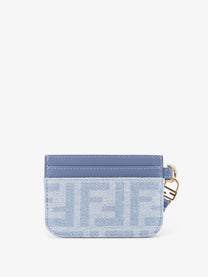 Fendi Women's Baguette Card Holder Blue