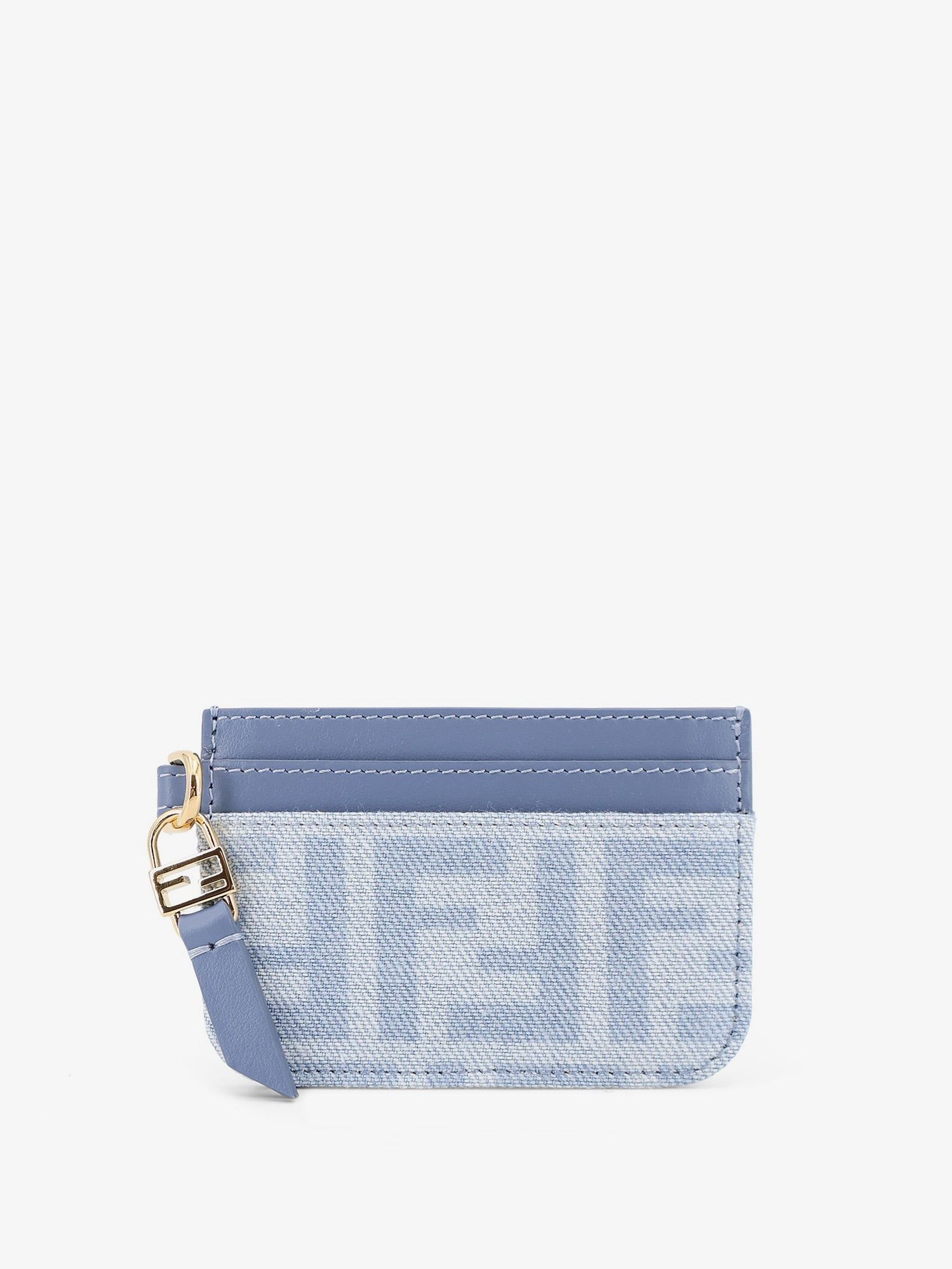Fendi Women's Baguette Card Holder Blue