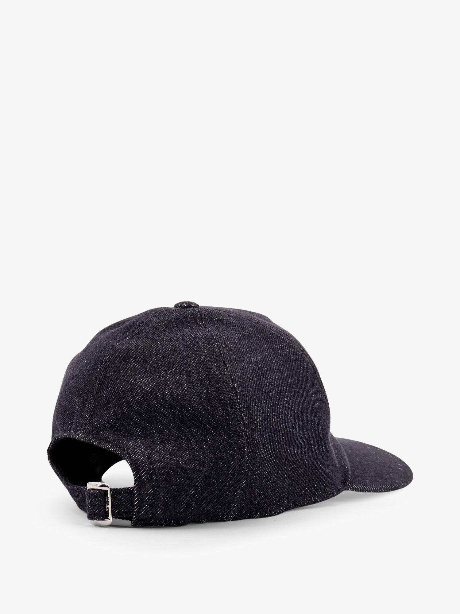 Fendi Men's Denim Baseball Hat Black