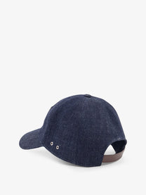 Dior Men's Denim Baseball Hat Blue