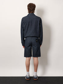 Fendi Men's Denim Bermuda Shorts Blue