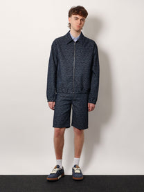 Fendi Men's Denim Bermuda Shorts Blue