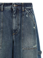 Dolce &amp; Gabbana Denim Bermuda Shorts Blue, view 3