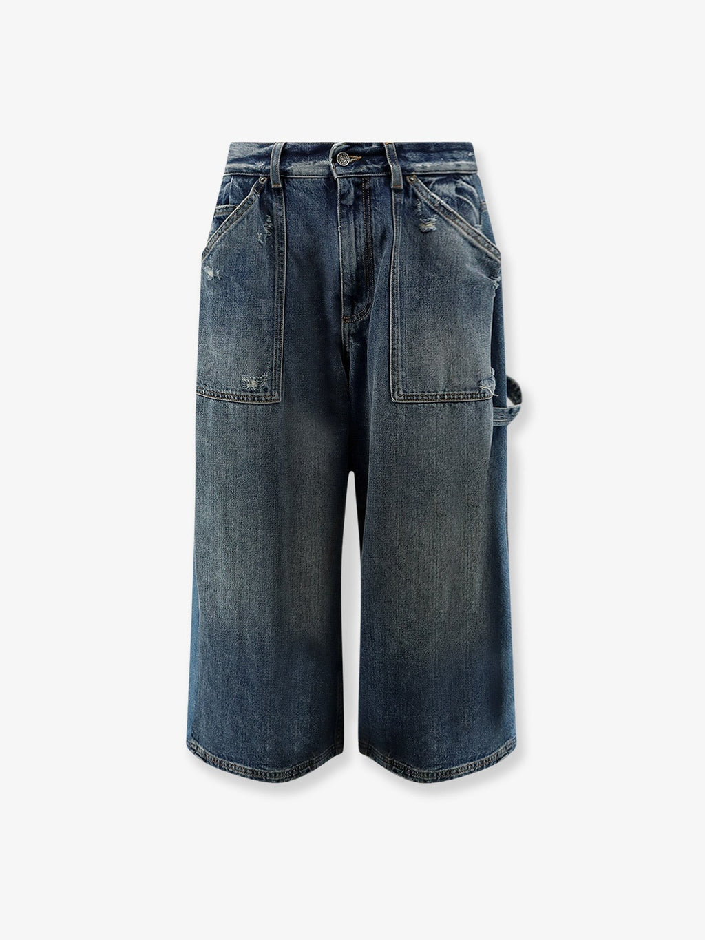 Dolce &amp; Gabbana Women's Denim Bermuda Shorts Blue