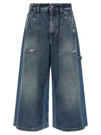 Dolce &amp; Gabbana Denim Bermuda Shorts Blue