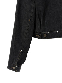 Lemaire Denim Blouson Black