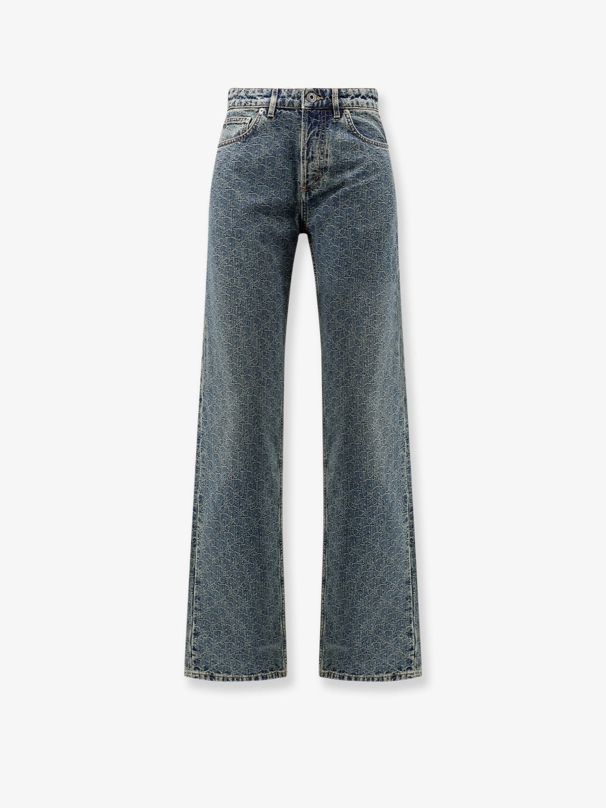 Dior Women's Denim Blue Jeans Pattern