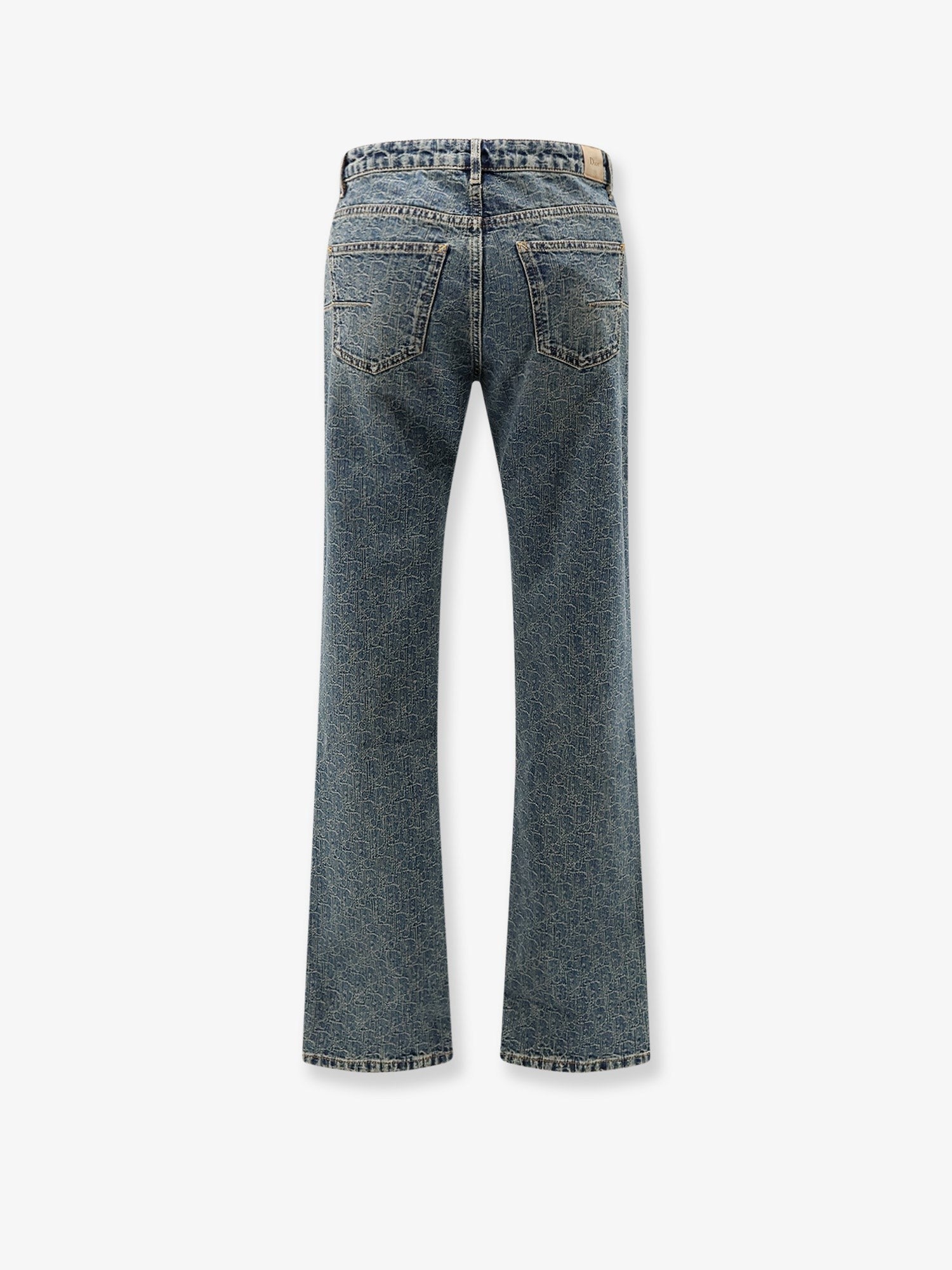 Dior Women's Denim Blue Jeans Pattern