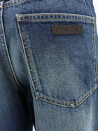 Miu Miu Women's Denim Blue Jeans Blue, view 3