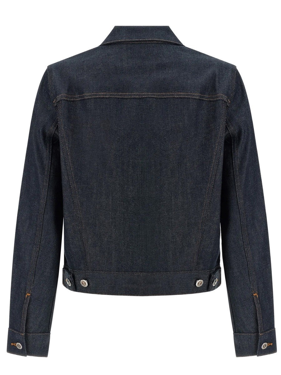 A.P.C Women's Denim Dion Jacket Blue