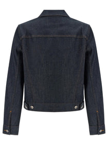 A.P.C Women's Denim Dion Jacket Blue