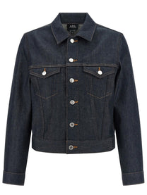 A.P.C Women's Denim Dion Jacket Blue