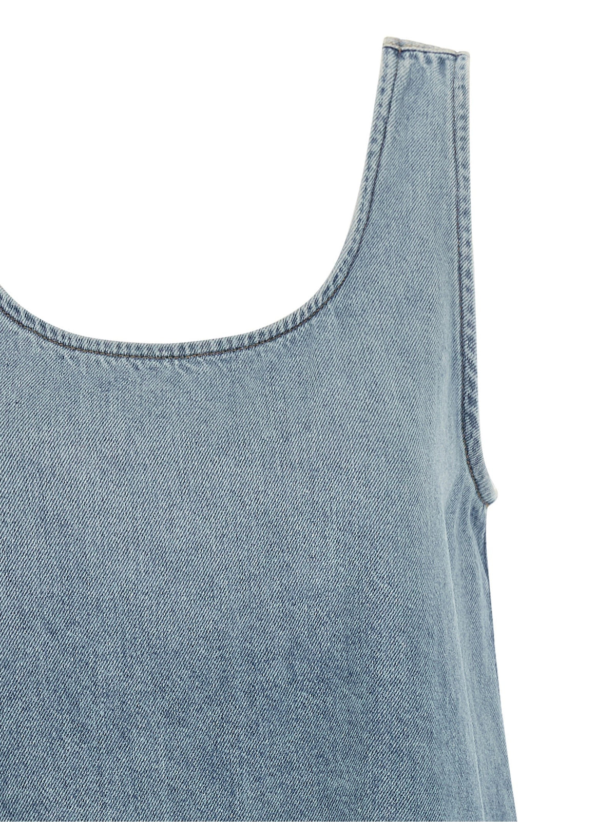 Ganni Denim Dress Blue