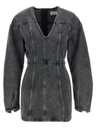 Haikure Denim Dress Grey