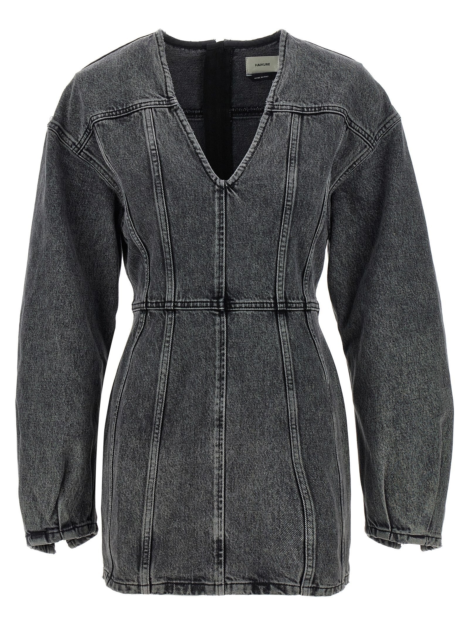 Haikure Denim Dress Grey