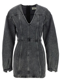 Haikure Denim Dress Grey