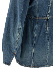 Haikure Denim Dress Blue