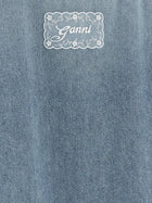 Ganni Denim Dress Blue, view 4