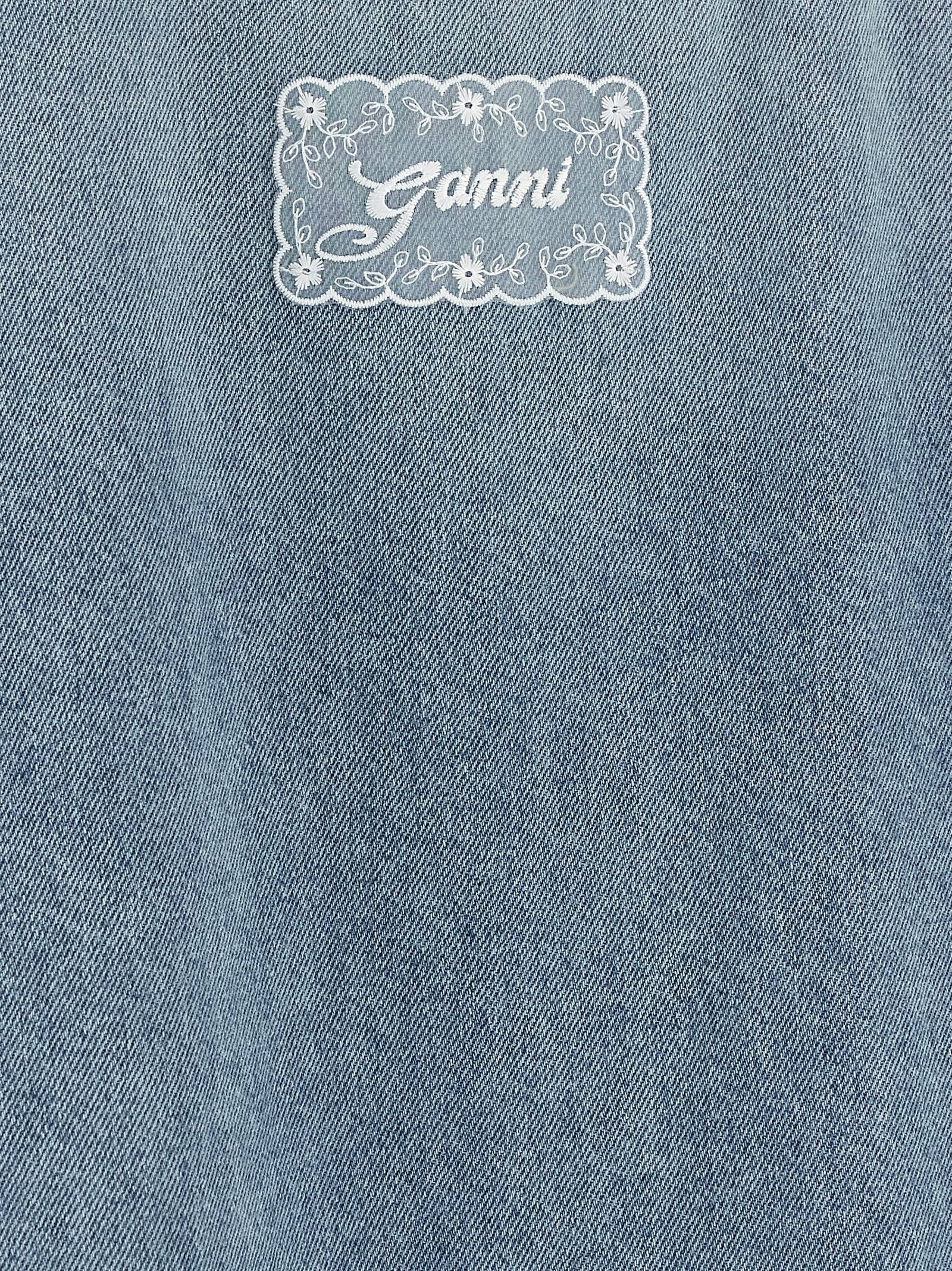 Ganni Denim Dress Blue