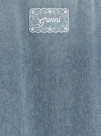 Ganni Denim Dress Blue