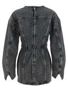 Haikure Denim Dress Grey, view 2