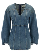 Haikure Denim Dress Blue