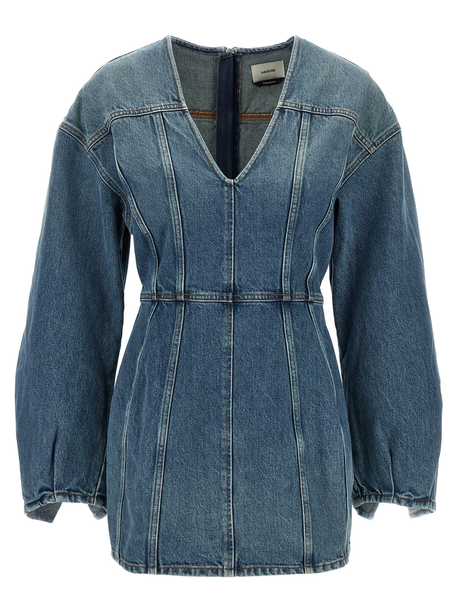 Haikure Denim Dress Blue