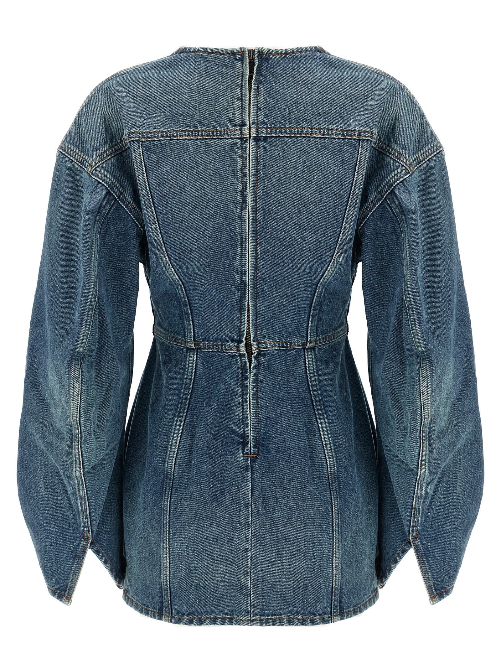 Haikure Denim Dress Blue