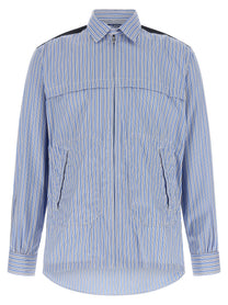 Junya Watanabe Denim Insert Shirt Blue