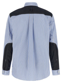 Junya Watanabe Denim Insert Shirt Blue
