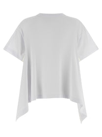 Sacai Denim Insert Shirt White