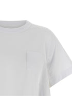 Sacai Denim Insert Shirt White, view 3