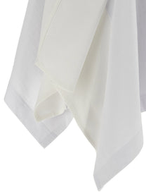 Sacai Denim Insert Shirt White