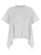 Sacai Denim Insert Shirt White