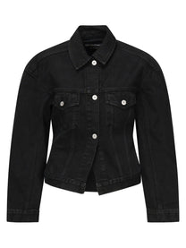 JACQUEMUS Women's Denim Jacket DE Nimes Black