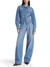 JACQUEMUS Women's Denim Jacket DE Nimes Blue
