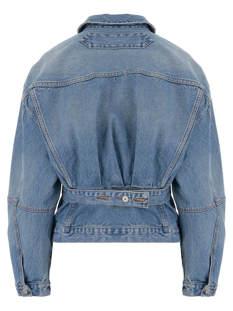 JACQUEMUS Women's Denim Jacket DE Nimes Blue