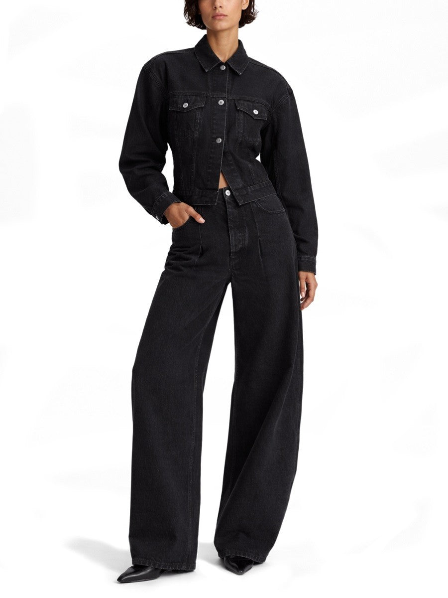 JACQUEMUS Women's Denim Jacket DE Nimes Black